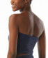 Фото #2 товара Women's Textured Bandeau Bikini Crop Top