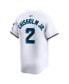 Фото #2 товара Men's Jazz Chisholm Jr. White Miami Marlins Home Limited Player Jersey