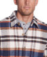 Фото #3 товара Men's Lumberjack Flannel Unlined Shirt Jacket