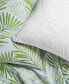 Фото #7 товара Cascading Palms 300-Thread Count 3-Pc. Duvet Cover Set, King, Created for Macy's