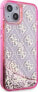 Guess Etui Guess GUHCP14SLC4PSGP Apple iPhone 14 różowy/pink hardcase Liquid Glitter 4G Transculent