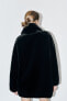 Фото #5 товара Пальто из искусственного меха — zw collection ZARA