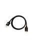 Фото #5 товара V7 Black Video Cable Pro HDMI Male to HDMI Male 1m 3.3ft - 1 m - HDMI Type A (Standard) - 2 x HDMI Type A (Standard) - 48 Gbit/s - Black