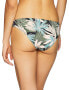 ROXY 166757 Womens Reversible Bikini Bottom Swim Thyme Canopy Palm Size Large