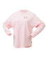 Фото #3 товара Women's Pink San Francisco 49ers Millennial Spirit Jersey T-shirt
