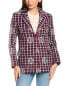 Фото #3 товара Maje Wool-Blend Suit Blazer Women's