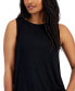 ფოტო #3 პროდუქტის Petite Boat-Neck Layering Sleeveless Tank Top, Created for Macy's