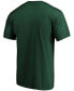 Фото #3 товара Men's Green Minnesota Wild Team Primary Logo T-shirt