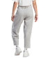 Фото #2 товара Women's 3-Stripes Open Hem Fleece Joggers