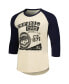 Men's Cream/Navy Chicago Cubs Raglan 3/4-Sleeve T-Shirt