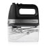 Princess 222206 Hand mixer power 500 W - Hand mixer - Black - Silver - Beat - Mixing - 1 m - Buttons - Lever - Plastic