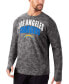 Men's Black Los Angeles Chargers Camo Performance Long Sleeve T-shirt