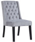 Фото #3 товара Newport Upholstered Side Chairs with Tufted Back, Set of 2