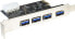Фото #5 товара Kontroler LogiLink PCIe 2.0 x1 - 4x USB 3.0 (PC0057)