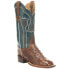 Фото #2 товара Lucchese Maggie Ostrich Snip Toe Cowboy Womens Size 6.5 B Casual Boots CL2112-W