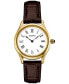 Часы Seiko Essentials Brown Leather 29mm