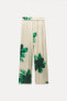 Zw collection printed pyjama-style trousers