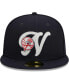 Фото #4 товара Men's Navy New York Yankees Duo Logo 59FIFTY Fitted Hat