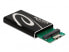 Delock 42006 - SSD enclosure - mSATA - 5 Gbit/s - USB connectivity - Black