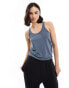 Фото #2 товара Miss Selfridge light weight vest top in indigo