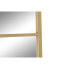 Wall mirror Home ESPRIT Golden 90 x 2 x 180 cm