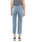 Фото #2 товара Women's High Rise Cropped Straight Jeans