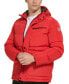 Men's Quilted Puffer Jacket with Patch Pockets