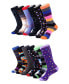 ფოტო #1 პროდუქტის Men's Bold Designer Dress Socks Pack of 12