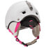 Meteor Kiona ski helmet white / pink 24850-24852