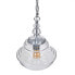 Ceiling Light 28 x 28 x 36 cm Crystal Metal Silver