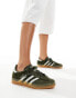 adidas Originals Gazelle Indoor trainers in olive