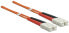 Фото #9 товара Intellinet Fiber Optic Patch Cable - OM2 - SC/SC - 2m - Orange - Duplex - Multimode - 50/125 µm - LSZH - Fibre - Lifetime Warranty - Polybag - 2 m - OM2 - SC - SC