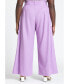 ფოტო #3 პროდუქტის Plus Size Pleat Detail Pant With Belt