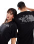 The North Face graphic backprint t-shirt in black Черный, M - фото #1