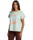 ფოტო #4 პროდუქტის Juniors' Rays Cotton Oversized Short-Sleeve T-Shirt