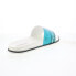 Фото #8 товара Robert Graham Washed Up RG5639F Mens Blue Leather Slides Sandals Shoes