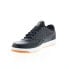 Фото #4 товара Reebok Club Memt Mens Black Leather Lace Up Lifestyle Sneakers Shoes