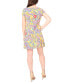 Фото #2 товара Petite Paisley-Print O-Ring Shift Dress