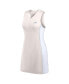 Women's Cream Buffalo Bills Studio Boost Athletic Half-Zip Dress Cream, Light Blue, M - фото #4