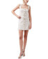 ფოტო #1 პროდუქტის Women's Structured Button-Front Skirt