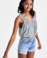 Фото #3 товара Шорты джинсовые средняя посадка Lucky Brand Ava для женщин