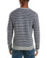 Фото #2 товара Kier + J Striped Wool & Cashmere-Blend Sweater Men's