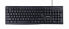 Фото #2 товара Gembird KB-UM-107-DE - Full-size (100%) - USB - QWERTZ - Black