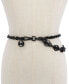 Фото #1 товара Women's Logo Charm Chain Belt