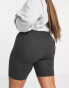 Фото #4 товара Brave Soul Plus sindy legging shorts in dark grey