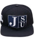 Фото #2 товара Men's Black Jackson State Tigers Arch Over Logo Evergreen Snapback Hat