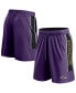 ფოტო #1 პროდუქტის Men's Purple Baltimore Ravens Win The Match Shorts