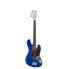 Фото #1 товара J & D Bass guitar JB Mini See Thru Blue