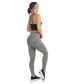 Women's Tie Dye Print Scrunch Butt Stitch Athletic Legging