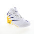Фото #3 товара Reebok The Blast Mens White Synthetic Lace Up Athletic Basketball Shoes
